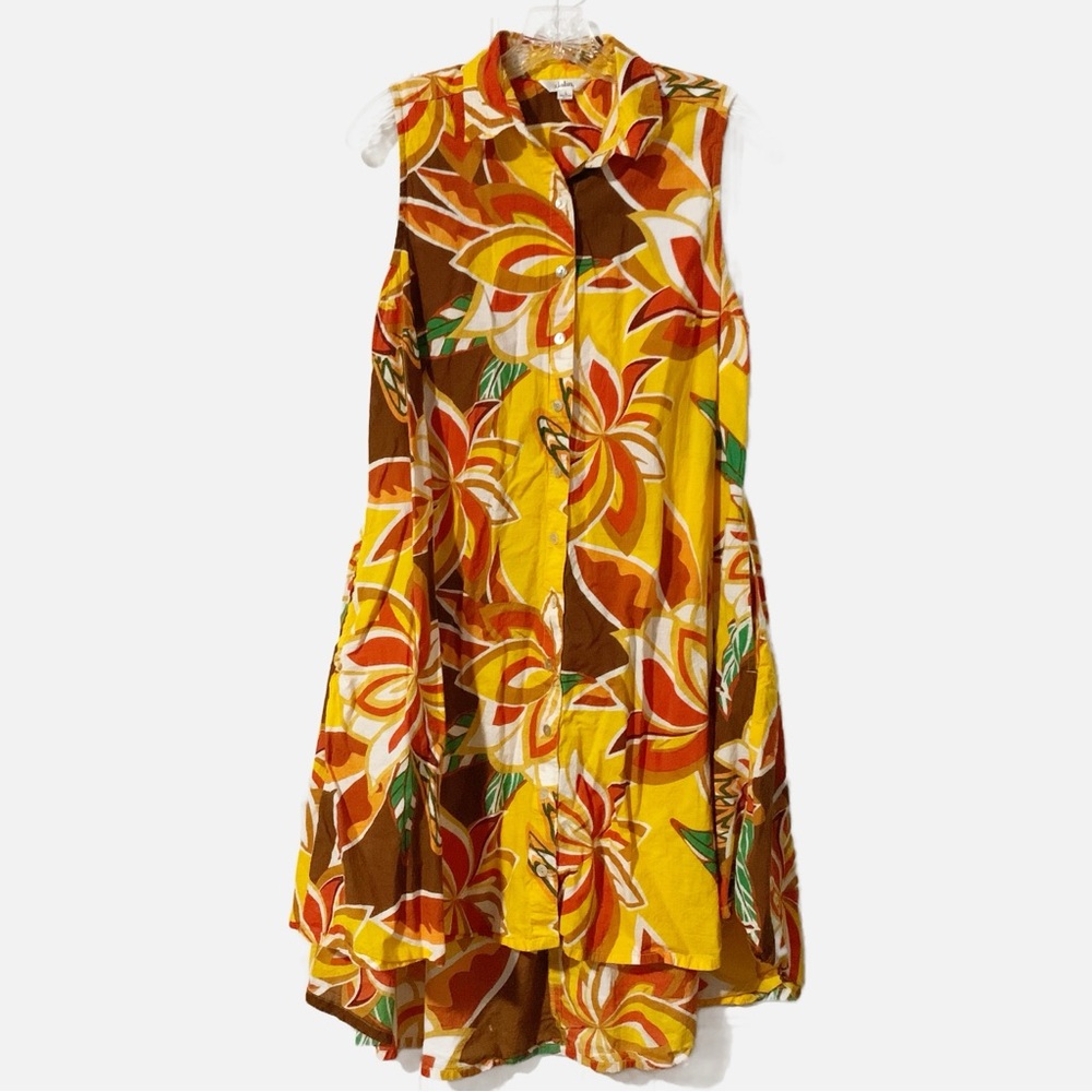 Vibrant Sleeveless Dress